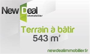 terrain a batir à la vente -   62360  HESDIN L ABBE, surface 543 m2 vente terrain a batir - UBI484185392